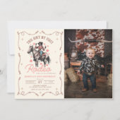 Western Dit is niet mijn eerste Rodeo 2e Verjaarda Kaart (Voorkant)