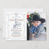 Western Dit is niet mijn eerste Rodeo 2e Verjaarda Kaart (Voorkant)