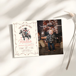 Western Dit is niet mijn eerste Rodeo 2e Verjaarda Kaart