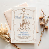 Western Dit is niet mijn eerste Rodeo 2e Verjaarda Kaart