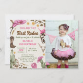 Western Dit is niet mijn eerste Rodeo Verjaardagsf Kaart (Voorkant)