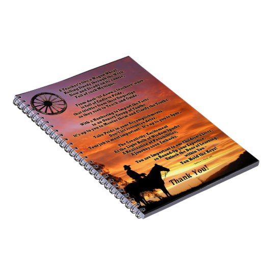 Western docent-evaluatiepunt notitieboek (Rechterzijde)