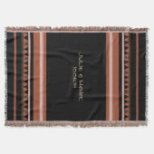 Western driehoekspatroon deken (Voorkant)