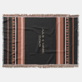 Western driehoekspatroon deken