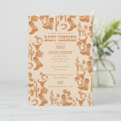 Western Earth Tone Country Boots Baby shower Kaart (Staand voorkant)