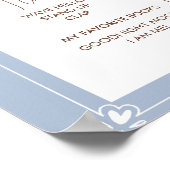 Western eerste jaar eerste jaardag poster (Hoek)