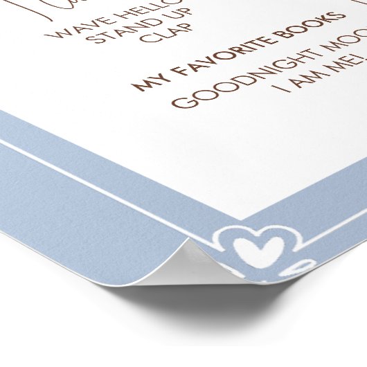 Western eerste jaar eerste jaardag poster (Hoek)