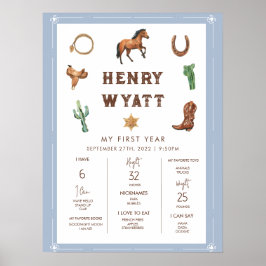 Western eerste jaar eerste jaardag poster