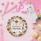 Western Eerste Rodeo 1e Verjaardag Papieren Bordje (Feest)