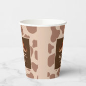 Western Eerste Rodeo Wild West Cowboy 1e Verjaarda Papieren Bekers (Links)