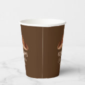 Western Eerste Rodeo Wild West Cowboy 1e Verjaarda Papieren Bekers (Rechts)