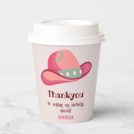 Western Eerste Rodeo Wild West Cowgirl 1e Verjaard Papieren Bekers