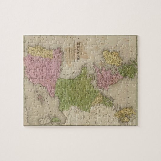 Western Europa Legpuzzel (Horizontaal)