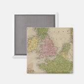 Western Europa Magneet (Voorkant / Achterkant)