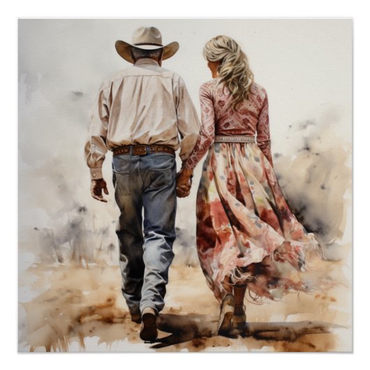 Western familie erfgoed: Erfenis van het Westen Perfect Poster (Voorkant)