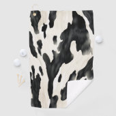 Western Farm Animal Cow Country Golfhanddoek (Insitu)