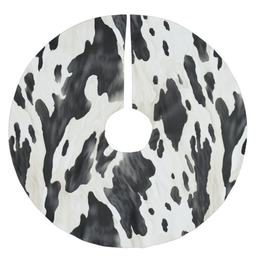 Western Farm Animal Cow Country   Kerstboom Rok (Voorkant)