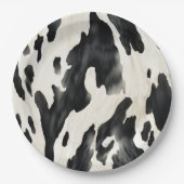 Western Farm Animal Cow Country Papieren Bordje (Voorkant)