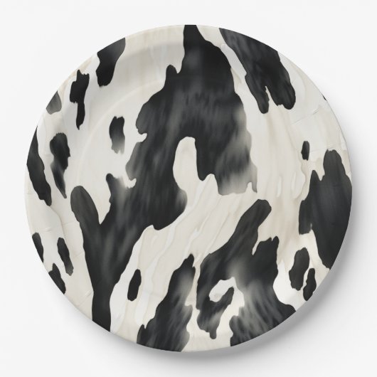 Western Farm Animal Cow Country Papieren Bordje (Voorkant)