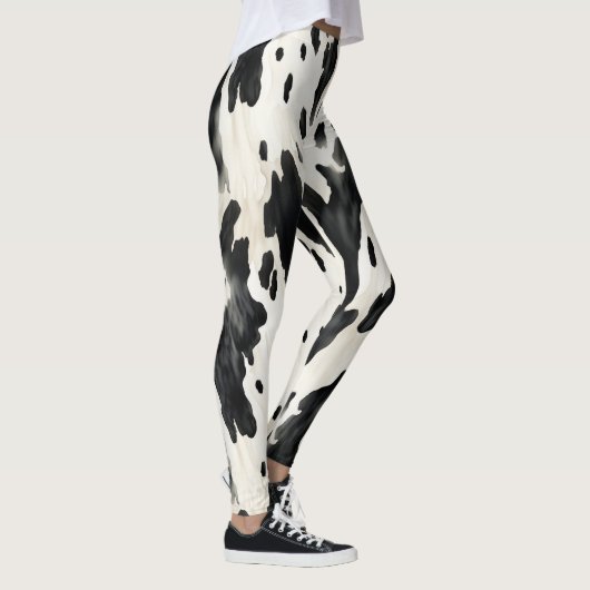 Western Farm Animal Cow Leggings (Rechts)