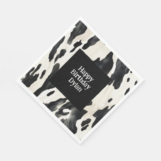 Western Farm Animal Cow Servet (Hoek)