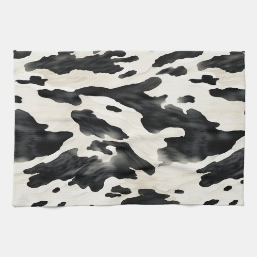 Western Farm Animal Cow Theedoek (Horizontaal)