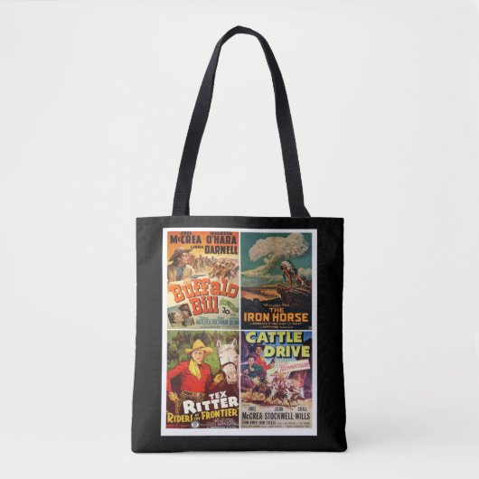 Western Films #1 Tote Bag (Voorkant)