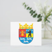 Western Finland Wapenmunt Briefkaart (Staand voorkant)