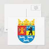 Western Finland Wapenmunt Briefkaart (Voorkant / Achterkant)