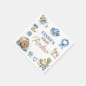 Western First Rodeo Cowboy Birthday Napkins Servet (Hoek)