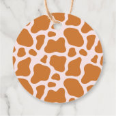 Western First Rodeo Cowgirl 1st Birthday Bedankjes Labels (Achterkant)