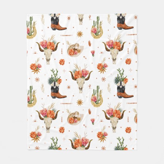 Western Fleece Deken (Voorkant)