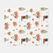 Western Fleece Deken (Voorkant (Horizontaal))