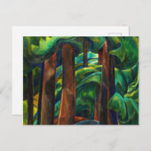 Western Forest, 1931 by Emily Carr Briefkaart (Voorkant / Achterkant)