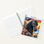 Western Fries Paard Notitieboek (Binnen)