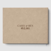 Western gastenboek (Achterkant)