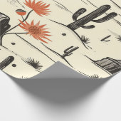 Western gebergte cadeaupapier (Hoek)