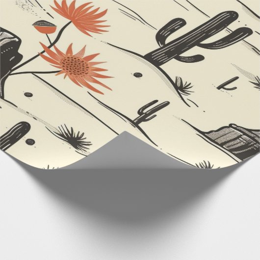 Western gebergte cadeaupapier (Hoek)