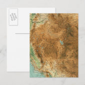 Western gedeelte Verenigde Staten Briefkaart (Voorkant / Achterkant)
