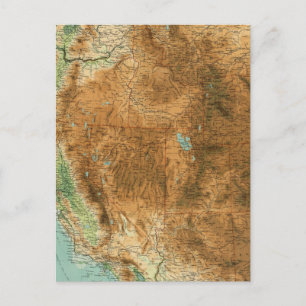 Western gedeelte Verenigde Staten Briefkaart