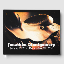 Western gedenkteken voor Zadels en Cowboy Gastenboek