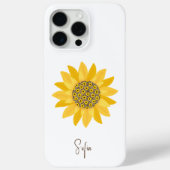 Western geel Zonnebloem Schattige Bloemen Moederda Case-Mate iPhone Case (Achterkant)