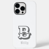 Western gepersonaliseerd monogram Case-Mate iPhone case (Achterkant)