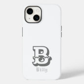 Western gepersonaliseerd monogram Case-Mate iPhone case (Achterkant)