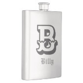 Western gepersonaliseerd monogram flacon (Rechts)