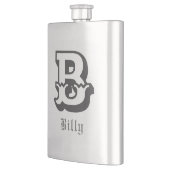Western gepersonaliseerd monogram flacon (Links)