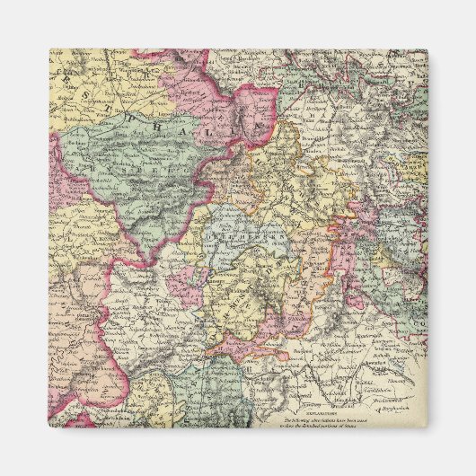 Western Germany II Magneet (Voorkant)