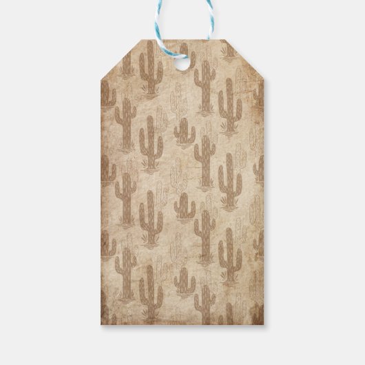 Western Gezocht Verjaardag Dank u Labels Cadeaulabel (Achterkant)