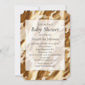 Western Gold Cream Koeienhuid Kaart (Voorkant)