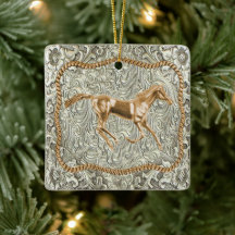 Western gouden paardenriemgesp